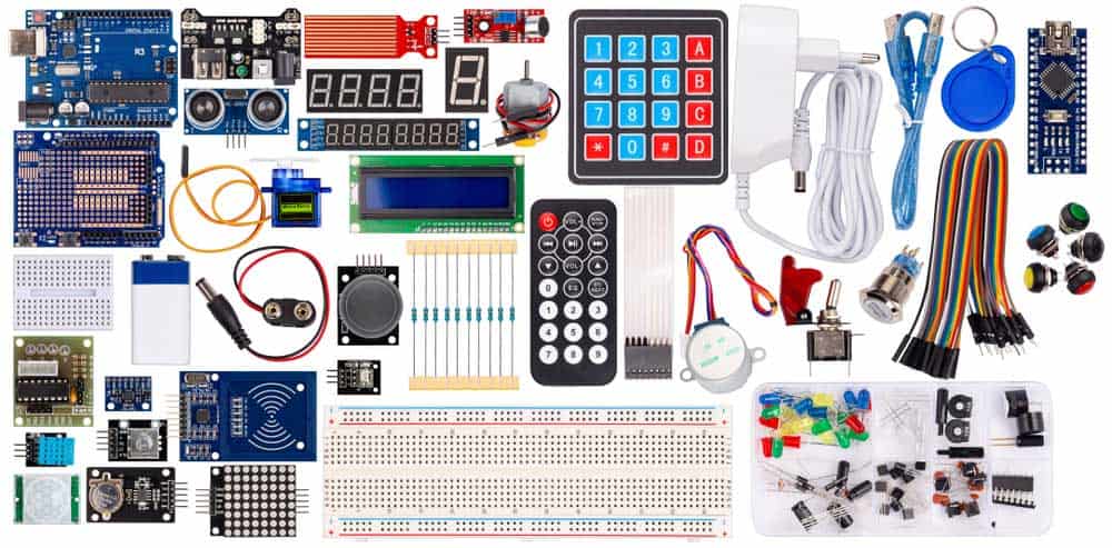A complete Arduino kit