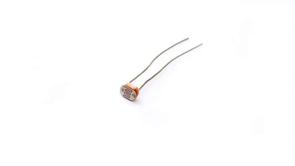 A 2mm light-dependent resistor