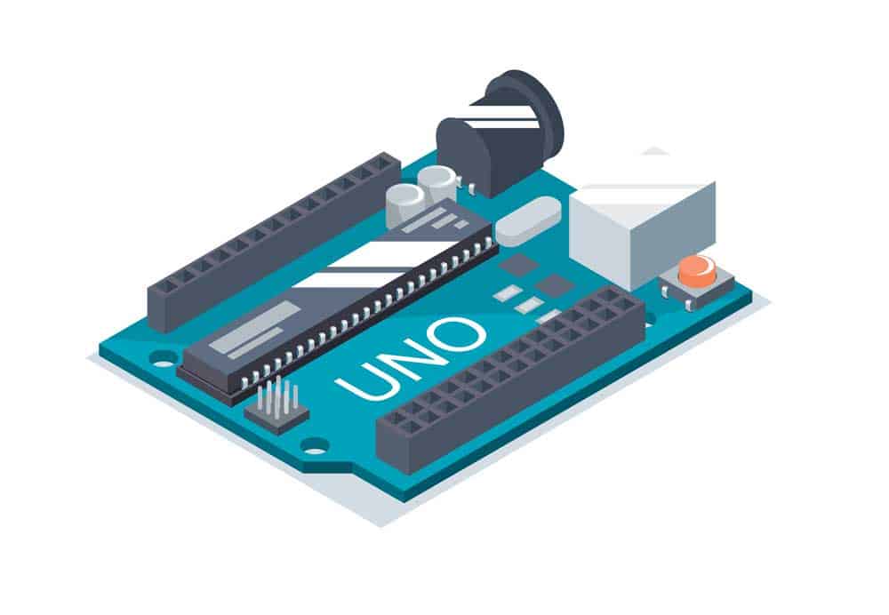 A simple Arduino Uno Board. 