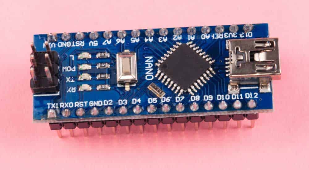 An Arduino Nano board